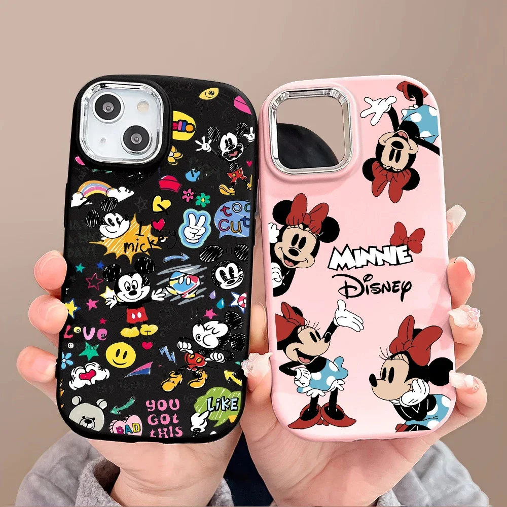 Funda bonita Y2K Mickey Minnie para Samsung Galaxy S25 S24 S23 S22 Ultra Plus S20 S21 FE A56 A36 A15 A35 A54 A14 A16 A52 A53 A25 A26 - imagen 3