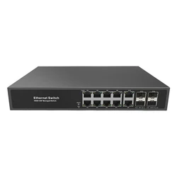 Switch Gestionado JT-COM L2+ 4SFP 10xRJ45