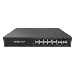 Switch Gestionado JT-COM L2+ 4SFP 10xRJ45