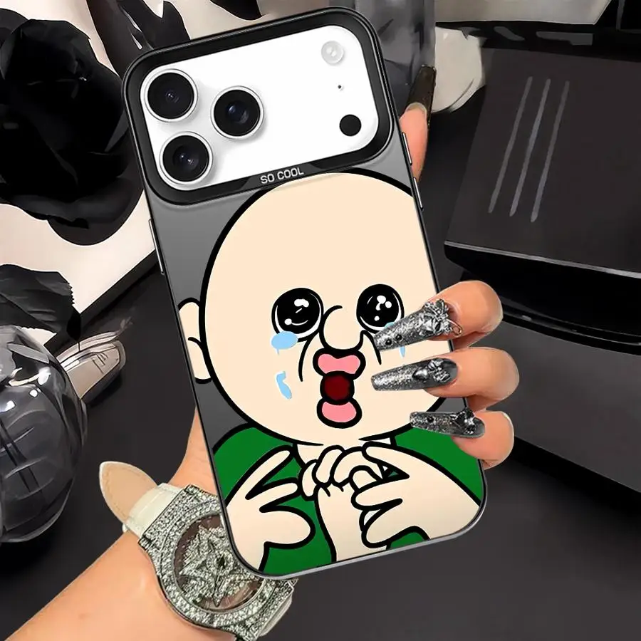 Funda para iPhone 17Air 15 Plus 16e 14 16 17 Pro Max 12 13 XR XS 11 funda trasera para teléfono lindo Bangbang Yuzhi - imagen 3