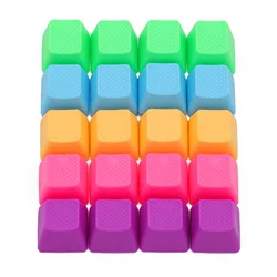 Taihao Teclas Cherry MX Doble tiro multicolor neón para jugadores