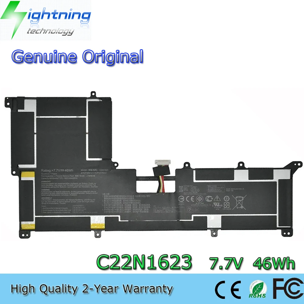 Nueva batería Original C22N1623 para Asus ZenBook 3 Deluxe UX490 UX490U UX490UA-1C 0B200-02400000 0B200-02400100