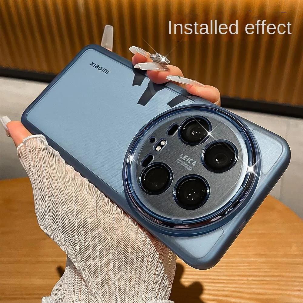 Para Xiaomi Mi 15 Ultra funda suave TPU transparente protección de lente contraportada funda de teléfono para Xiaomi Mi 15 14 13 Pro Ultra Shell - imagen 5