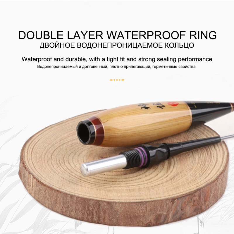 Flotador luminoso de caña + 1 tubo de boya + 1 CR425 + 1 ganchos de bolsa + 1 flotador eléctrico de apoyo para boya, herramientas de flotador de pesca de agua dulce, aparejos, 1 ud. - imagen 4