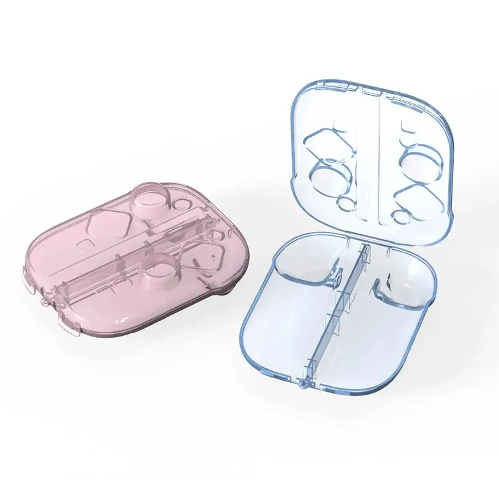 Caja de almacenamiento de controlador de juego para Switch2, alta transparencia, a prueba de polvo, impermeable, accesorios de caja protectora de cristal Pp para Joy-con - imagen 2