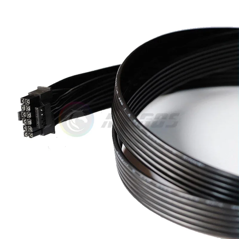 12VHPWR pequeña tarjeta de vídeo 16P 3090Ti PCIE5.0 Cable de alimentación RTX4090 16Pin 12P + 4p Cable adaptador - imagen 2