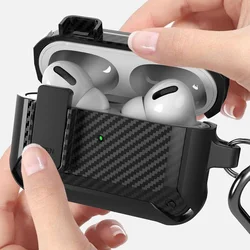 Funda AirPods Pro 1/2/3 Antigolpes TPU PC con Llavero