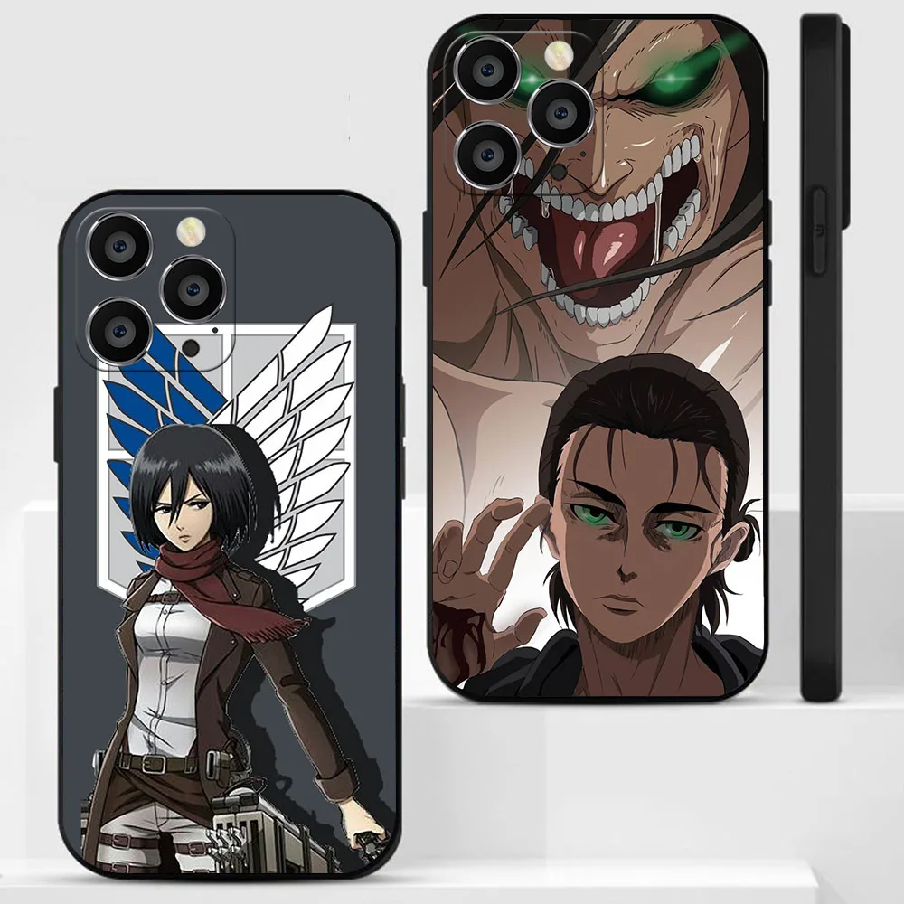 Funda blanda BK-2 Attack on Titan para Xiaomi Poco M2 M3 M4 M5 M6 M7 Pro Plus - imagen 4