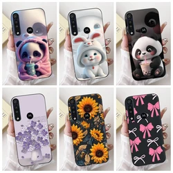 Motorola One Vision Funda Silicona Lazo Dibujos Animados