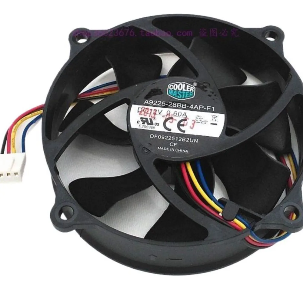 Ventilador 90x25mm Doble Bola PWM 4 Pines Control Temperatura - imagen 3