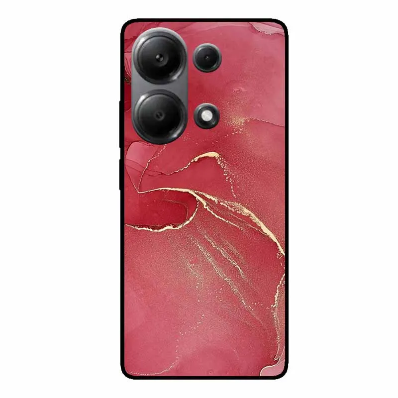 Funda trasera de silicona suave para Xiaomi Redmi Note 13 Pro 4G, carcasa de teléfono pintada de Mica - imagen 3
