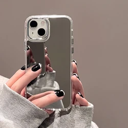 iPhone Funda espejo de maquillaje – Silicona antigolpes