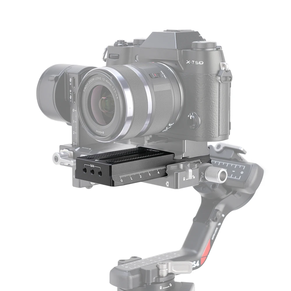 FOTGA-Soporte de placa de liberación rápida para DJI RS4, RS4 Pro, RS3, RS3 Pro, RS2, RSC2, Universal Arca Swiss, estabilizador de placa de liberación rápida - imagen 4