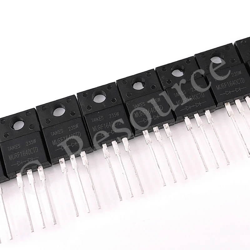 (10 piezas) MURF1640CTD MURF1620CTD TO-220 MURF1640CT MURF1640 16,0 amperios Unipolar/ánodo común rectificadores de recuperación ultrarrápidos