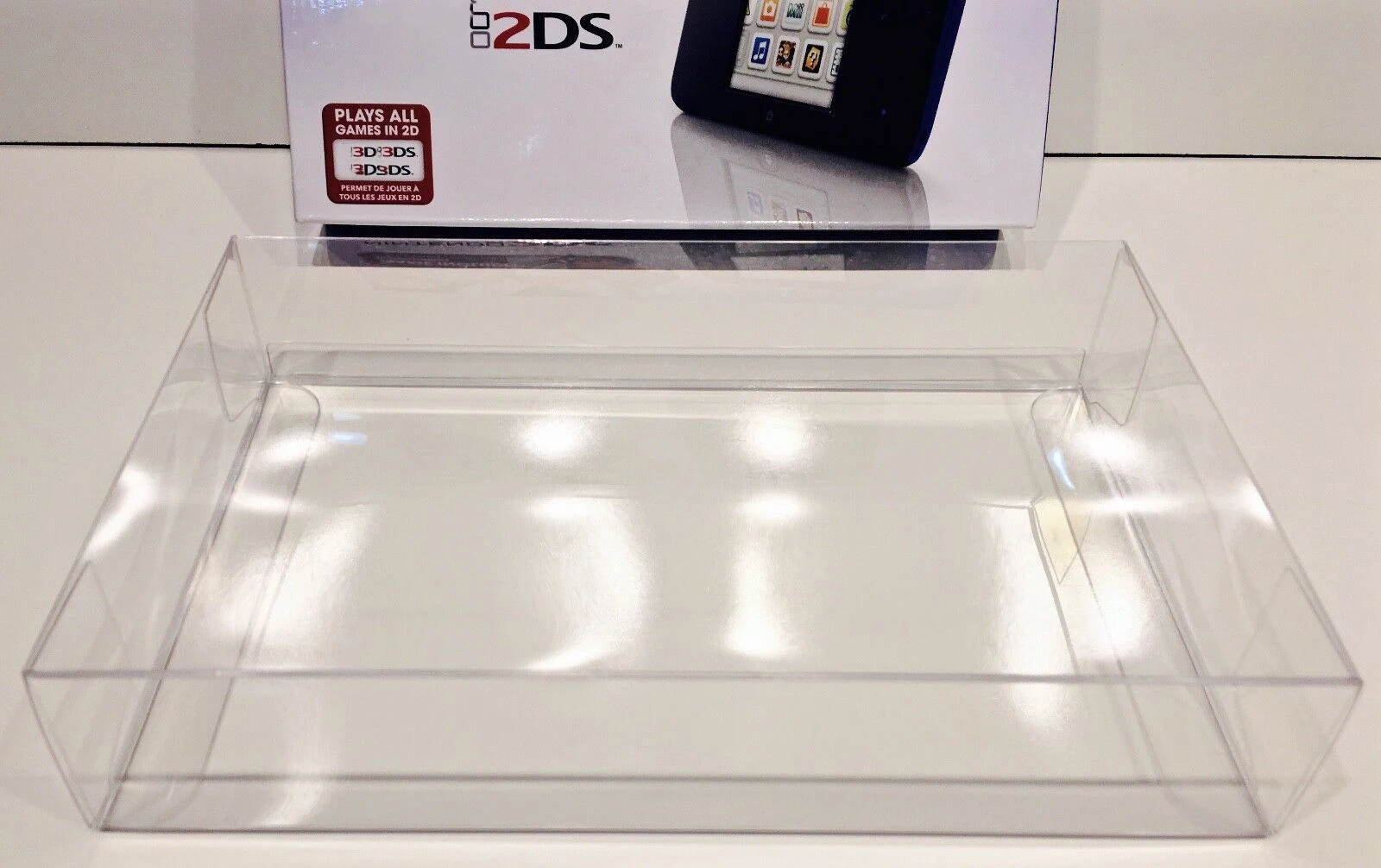 1 protector de caja para cajas de consola NINTENDO 2DS (NTSC) compatible con estuche transparente Zelda Link - imagen 2