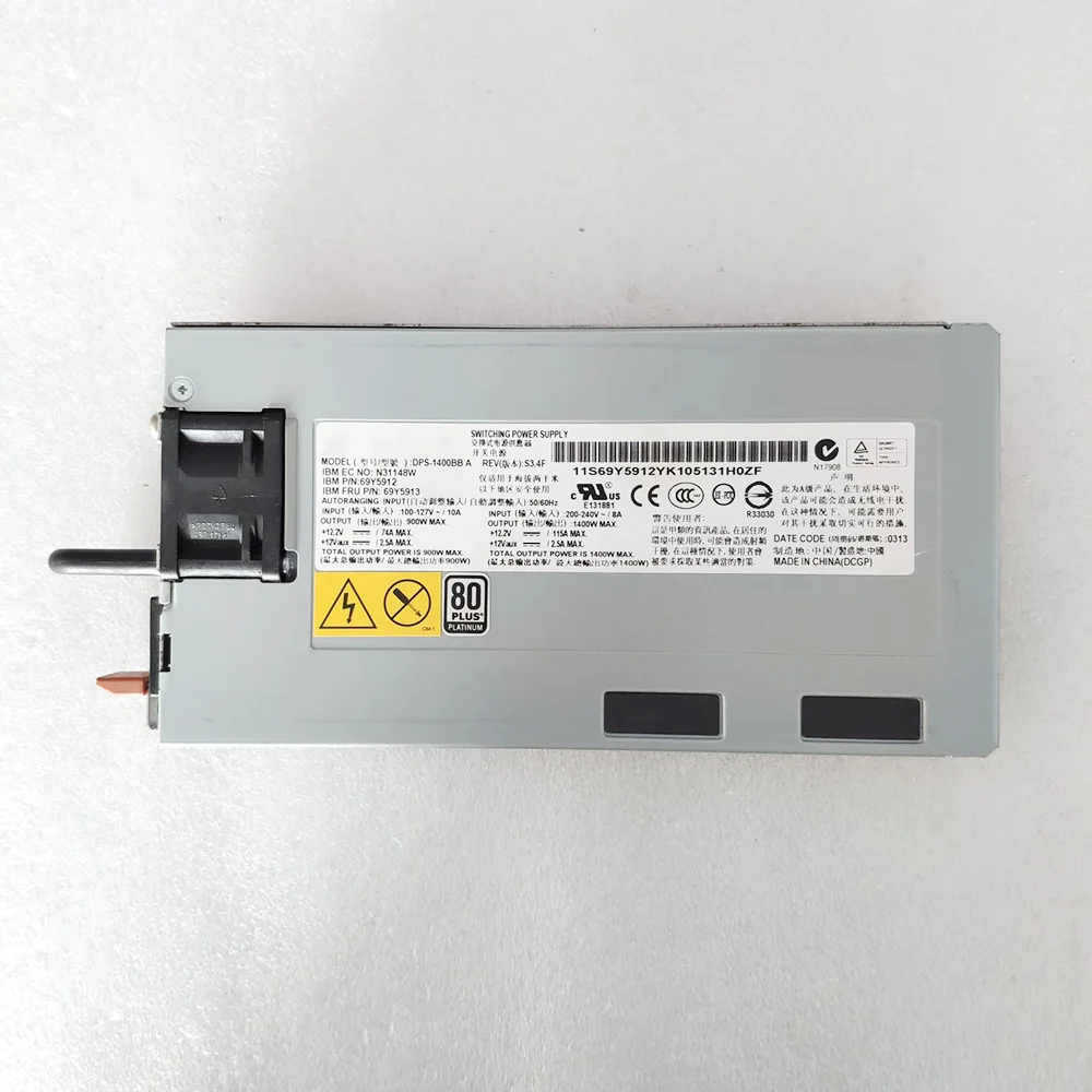 Fuente de alimentación del servidor 1400W DPS-1400BB A