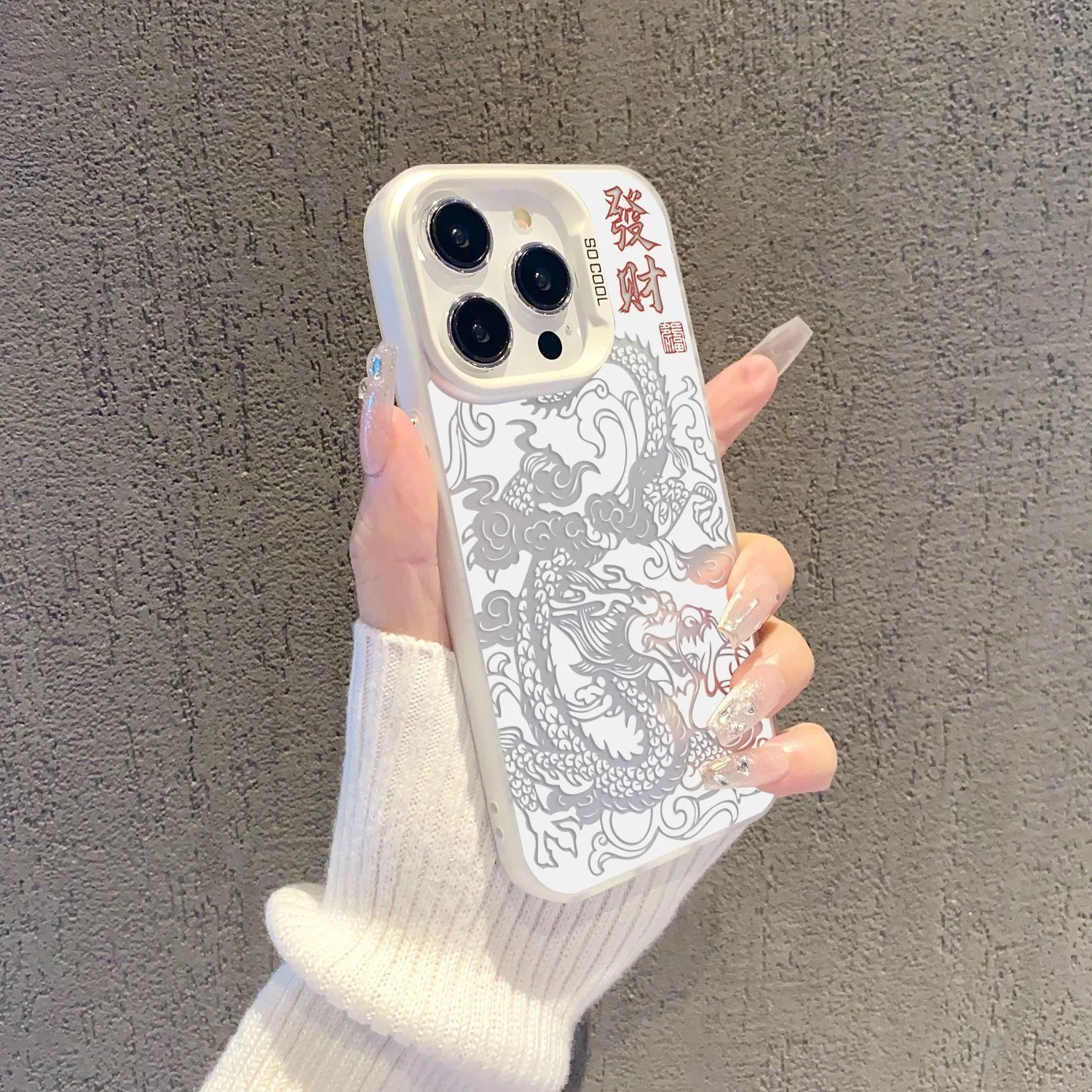 Nueva funda de teléfono de dragones chinos para Oppo Realme 14 13 12 11 10 9i 8i C75 C65 C63 C55 C53 C35 C33 C20 C21Y C15 C21 Pro Plus - imagen 3