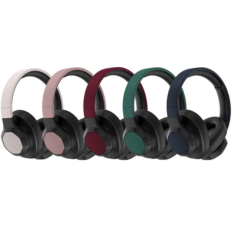 Auriculares supraaurales Bluetooth inalámbricos plegables, orejeras acolchadas de diseño personalizado, cómodos auriculares de música para adultos y adolescentes - imagen 5