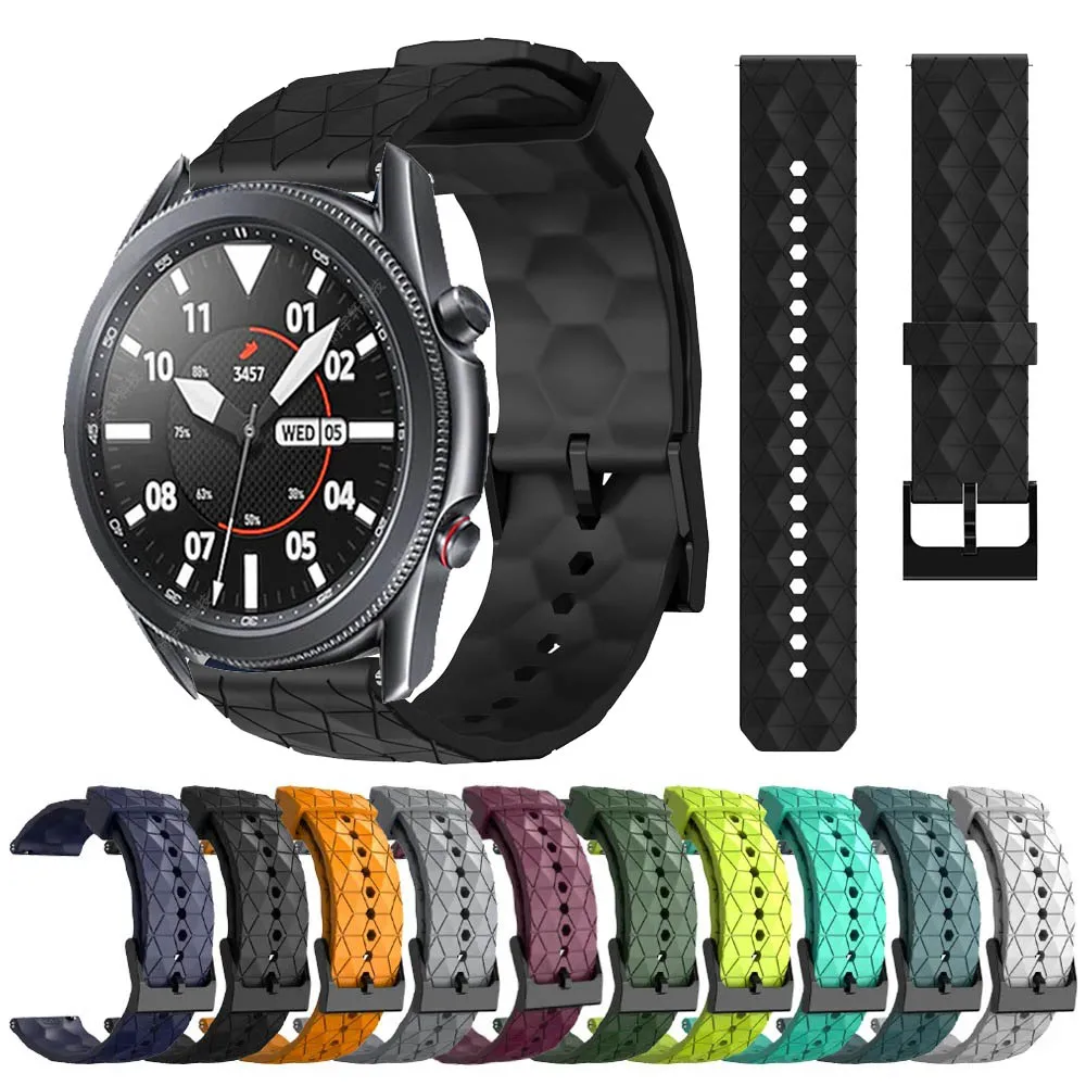 Correa de silicona para Samsung Galaxy Watch 4 y 6, pulsera clásica de 20mm, 22mm, 47mm, 46mm, 40mm, 44mm, 1, 2, 40 y 44mm
