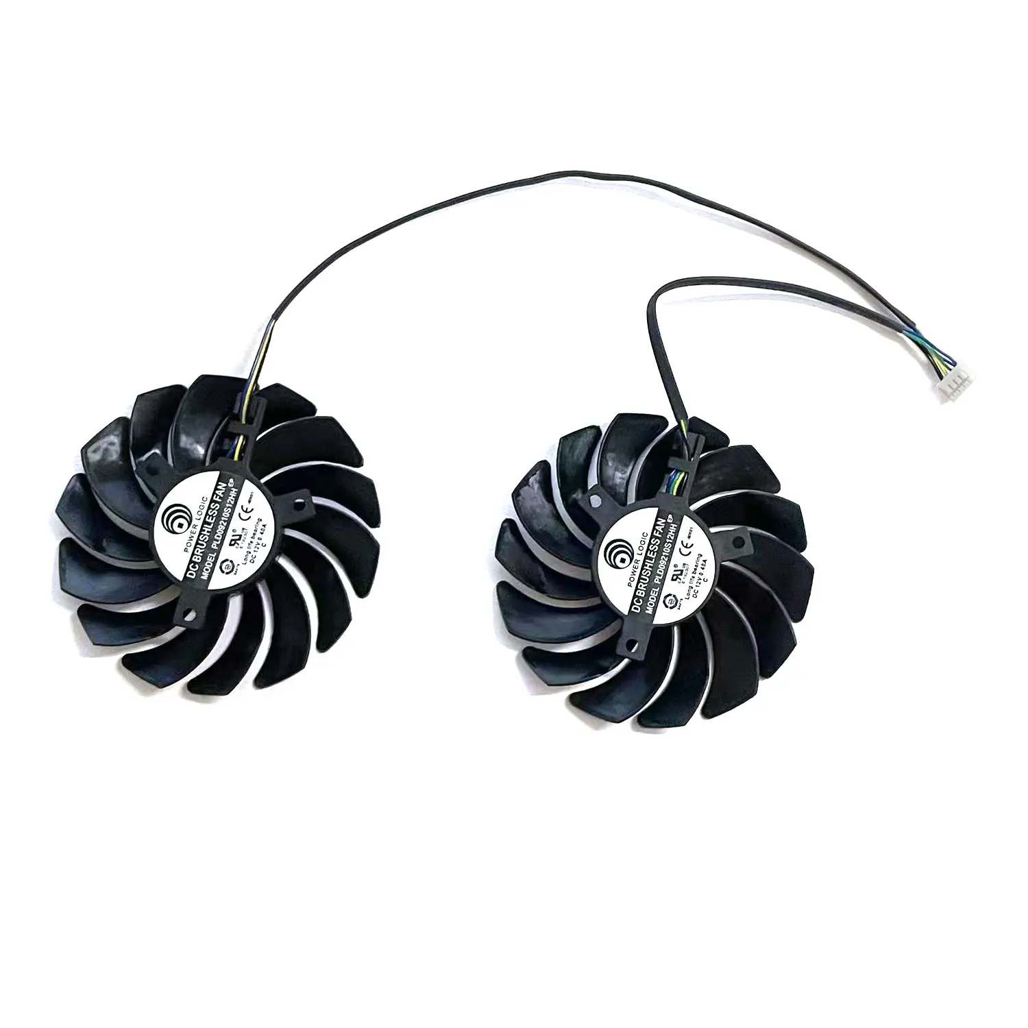 UKGF nuevo 85MM 4PIN PLD09210S12HH RX 5500 XT ventilador GPU para MSI Radeon RX5500 XT MECH OC ventilador de tarjeta gráfica - imagen 2