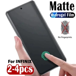 Película Hidrogel Mate Infinix Note 40 Pro/30/40S – Protector Antirreflejo