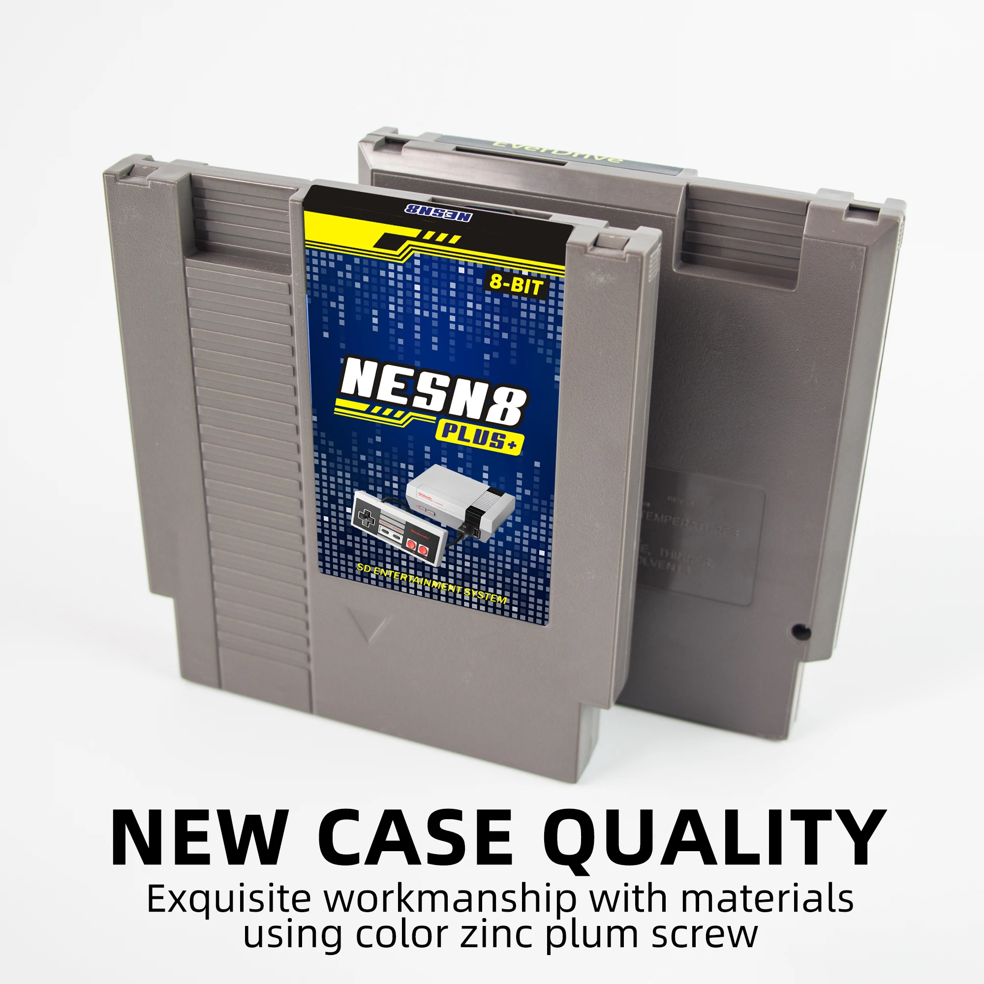 Cartucho NESN8 N8 Plus, cartucho Super N8 Nes, tarjeta de juego, juego Retro 1000 en 1, colección de juegos Remix, consola de videojuegos NES de 8 bits - imagen 5