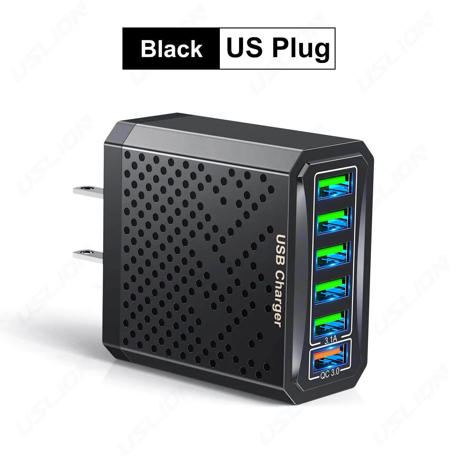 US Plug Black
