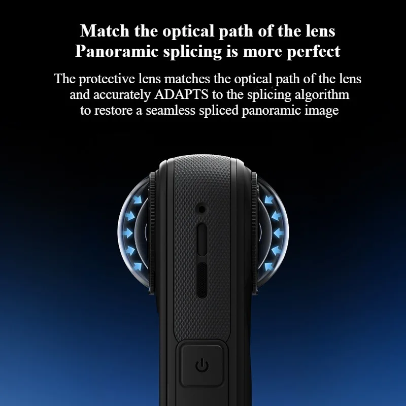 Adecuado para Insta 360 X5 Premium espejo protector lente giratoria vidrio PC espejo protector cubierta protectora resistente a los arañazos - imagen 4