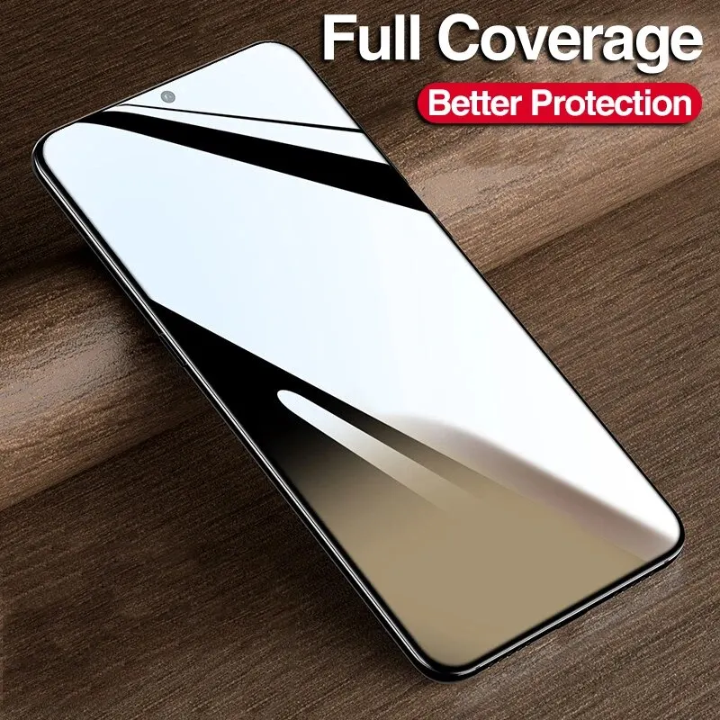 Protector de pantalla HD de 5 uds para Xiaomi Redmi Note 9 10 11 12 13 Pro 10S 11S vidrio templado para POCO X3 Pro X4 X5 X6 F3 F4 F5 - imagen 3