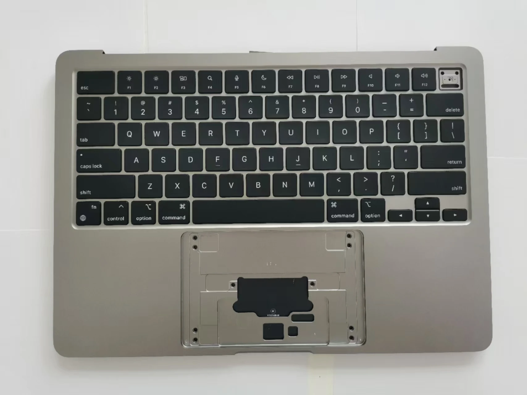 99% nuevo para Macbook Air 13,3 "M2 A2681 Topcase teclado retroiluminación reposamanos EE. UU. Reino Unido FR GR SP JP RU diseño gris azul plata oro - imagen 2