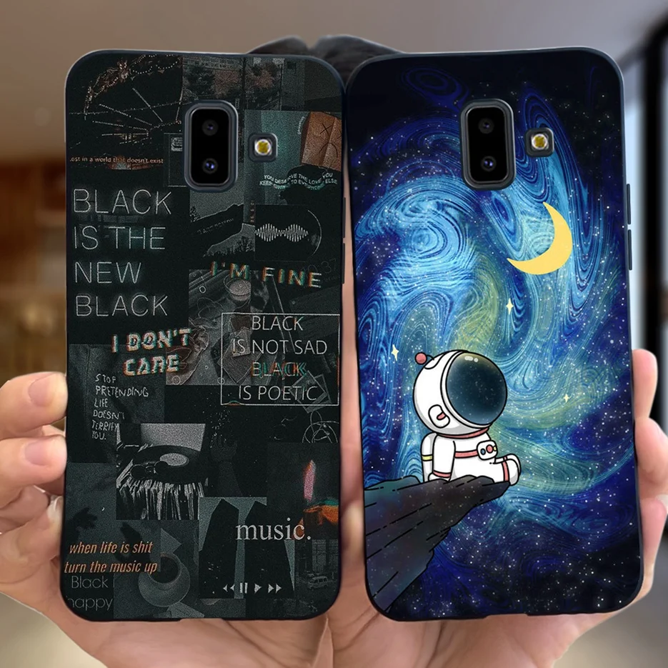 Funda de silicona suave para Samsung Galaxy J6 Plus 2018, cubierta de dinosaurio SM-J610F, para teléfono Samsung J6 J6 + 2018 - imagen 5