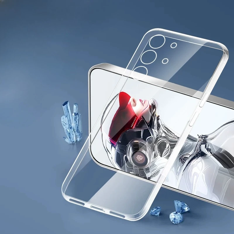 Funda de teléfono transparente ultrafina para Nubia Red Magic11 Pro + fundas suaves de TPU para RED MAGIC 10S Pro + 10Pro 9S Pro carcasa protectora - imagen 2