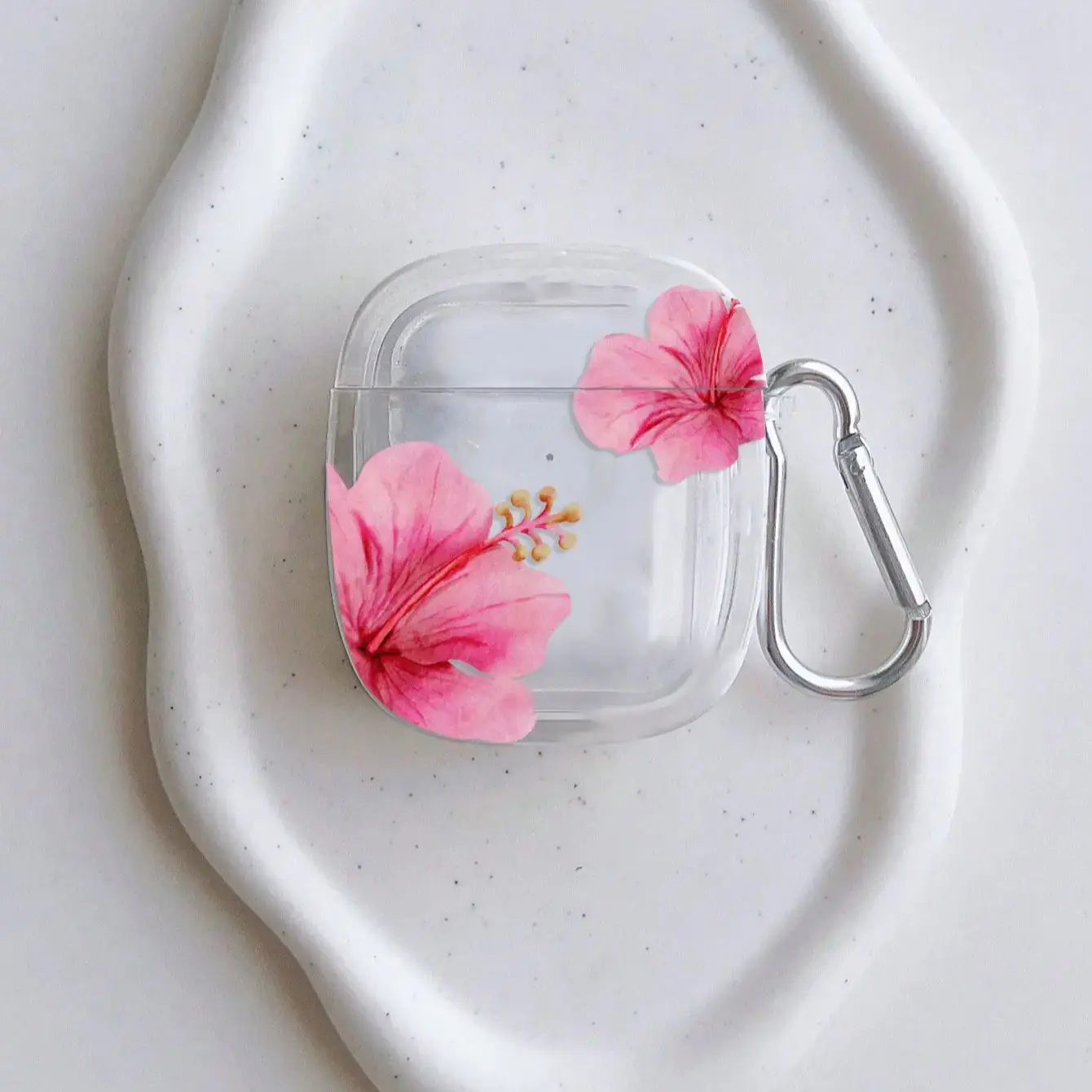 Funda para auriculares Pink Lily para Airpods 4 3 2 1, funda suave y transparente para auriculares inalámbricos para Apple Airpod Pro 2 Box - imagen 5