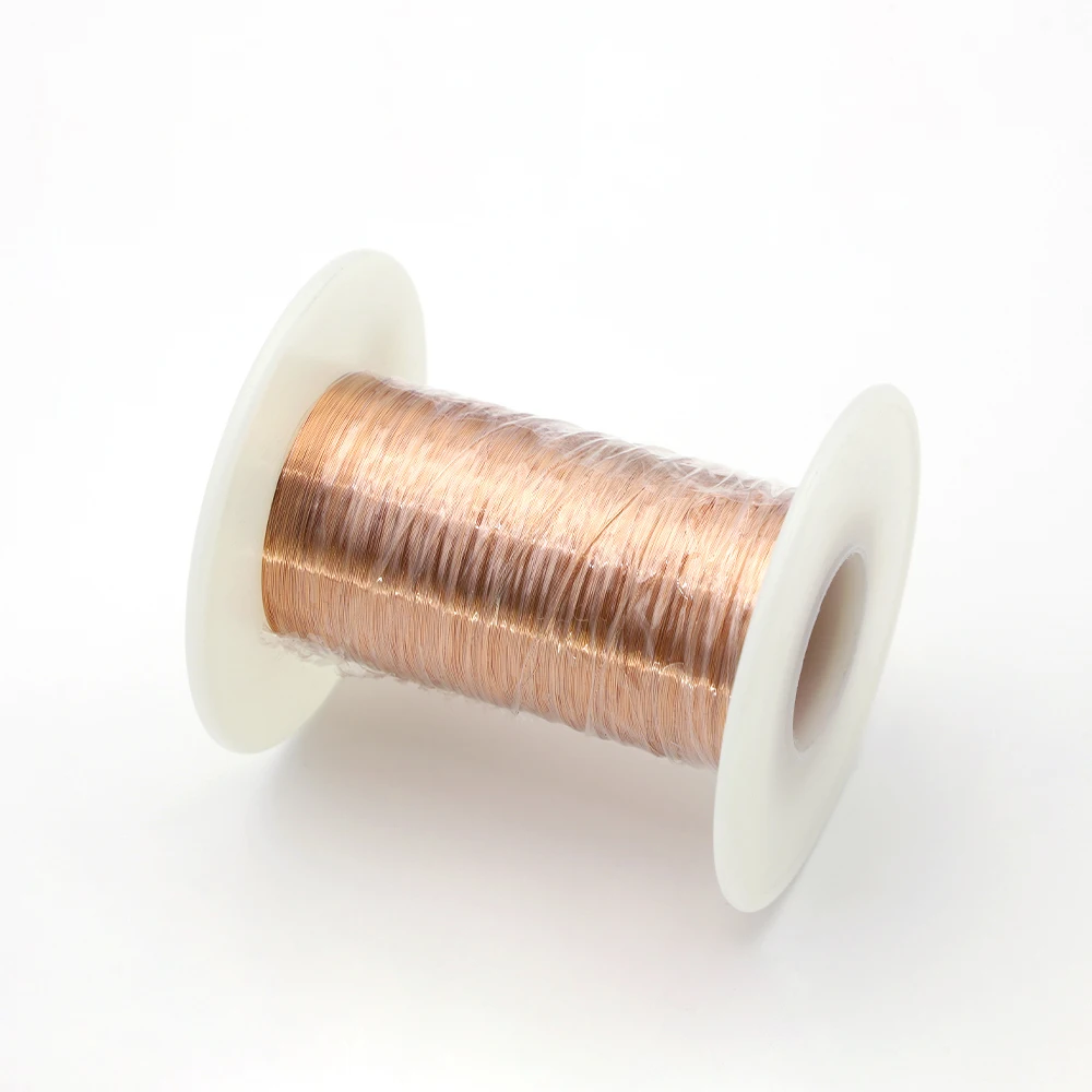 1 rollo de alambre de bobinado de cobre de 0,05mm, 0,06mm, 0,07mm, 0,08mm, 0,09mm, alambre esmaltado de poliuretano, 1000m / 2000m QA-1-155 2UEW de cobre - imagen 5
