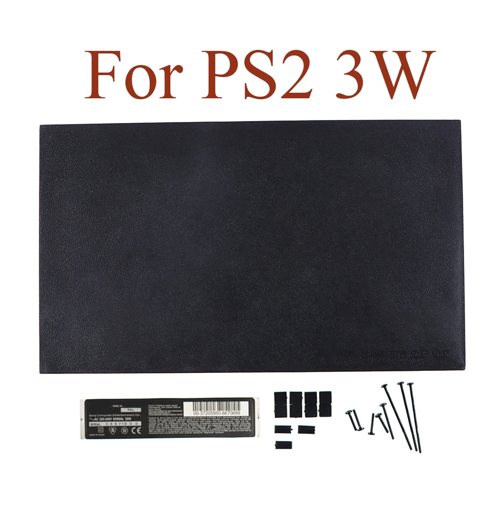 Carcasa completa para consola PS2, carcasa con pegatina para consola PS2, 3W, 30000, 70000, 7000X, 7W, 9W, 9000X, 90000, 9W - imagen 3