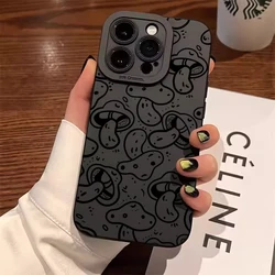 Funda iPhone Antigolpes – Setas Animadas, Hierba y Flores