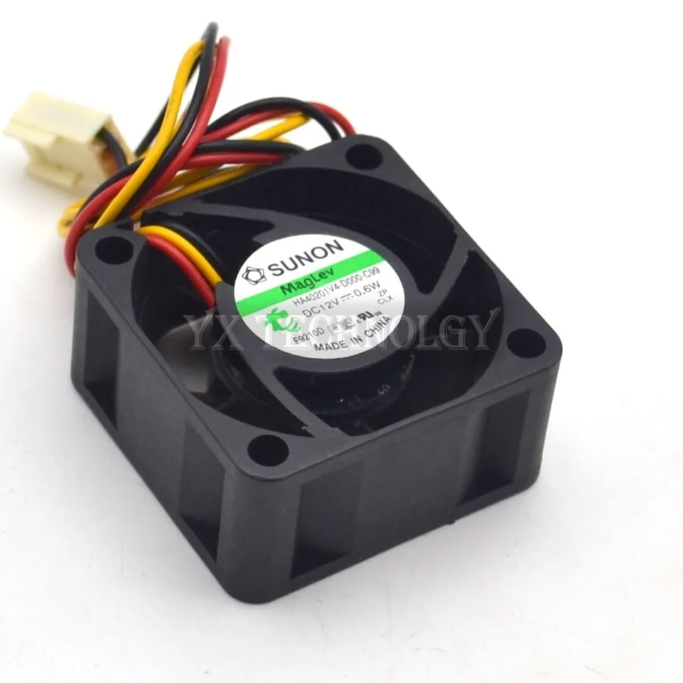 HA40201V4-D000-C99-ventilador de refrigeración silencioso Maglev, 4020, 40MM, 12V, 0,6 W, para Sunun, 40x40x20MM - imagen 5