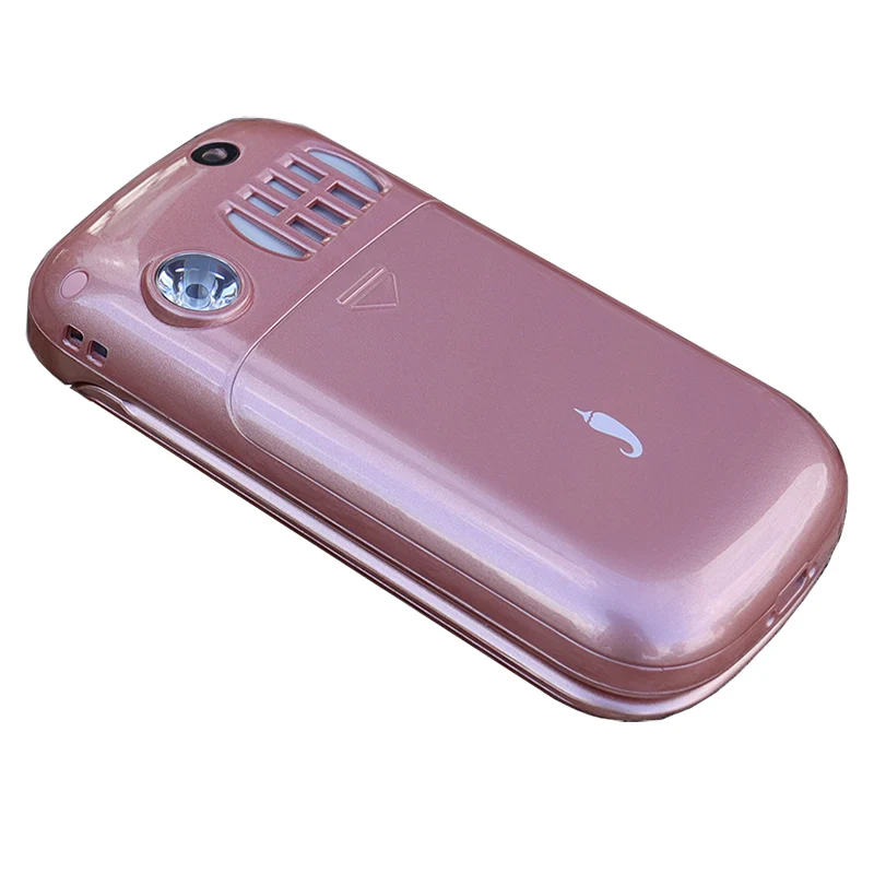 Teléfono móvil con pantalla Dual abatible para personas mayores, dos tarjetas SIM, botón grande, marcación de velocidad, linterna, Radio FM, botón pulsador, llamada SOS - imagen 4