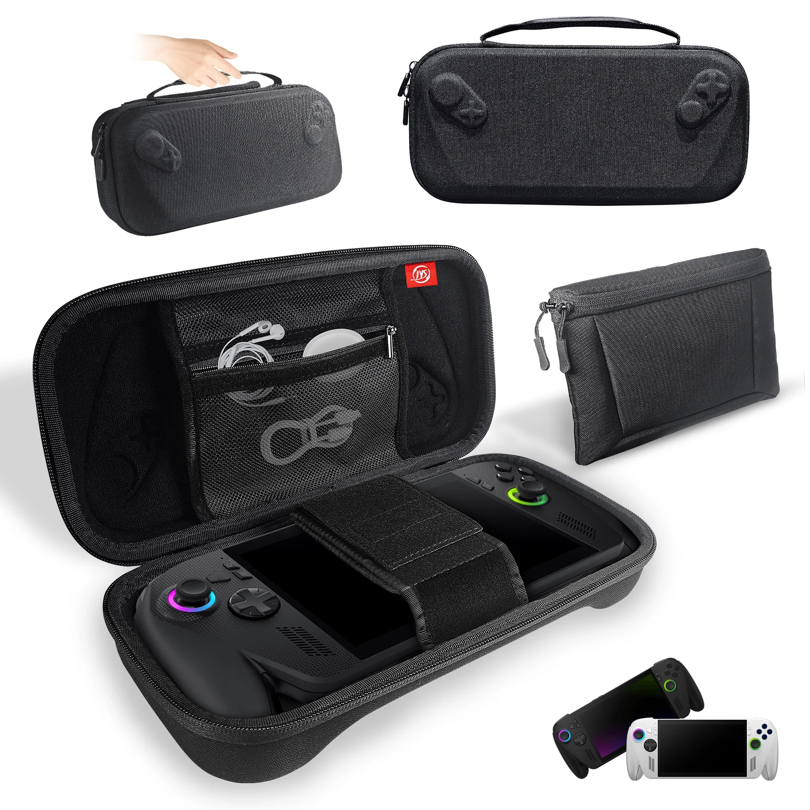 Bolsa de almacenamiento portátil para consola de juegos ROG XBOX Ally/forROG XBOX Ally X, carcasa dura anticaída, accesorios de Estuche de transporte impermeable - imagen 2