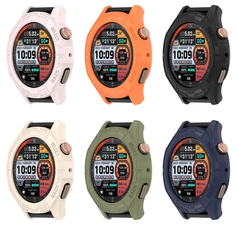 Funda protectora de pantalla para reloj inteligente Amazfit cheetah / cheetah pro, cubiertas protectoras de TPU rayadas, carcasa protectora completa