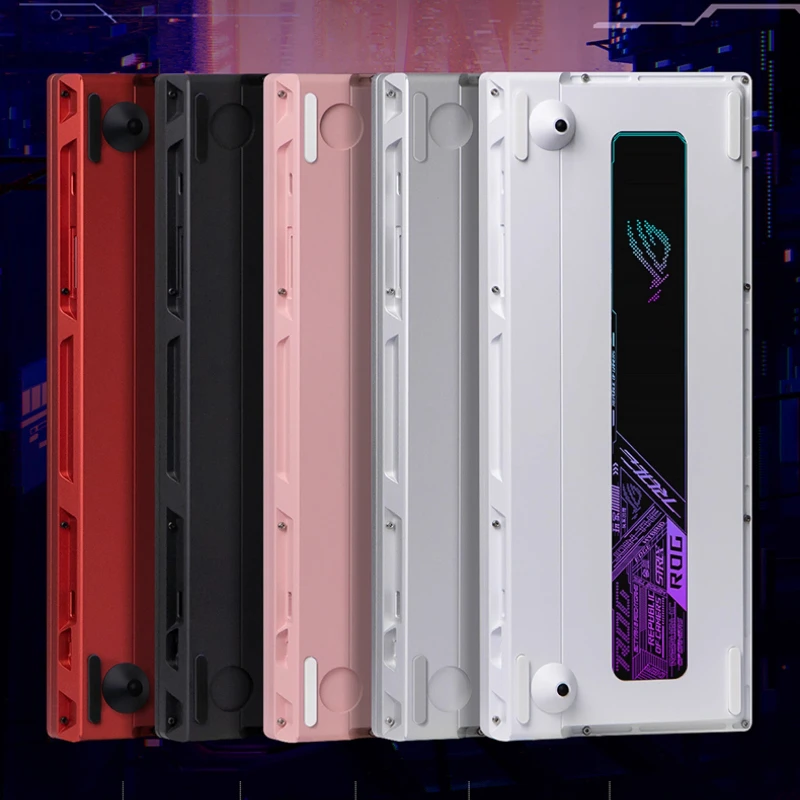 Modgo ROG Noctua-carcasa de teclado, funda de teclado de aluminio personalizada para juegos, accesorios de teclado mecánico de oficina, regalo DIY