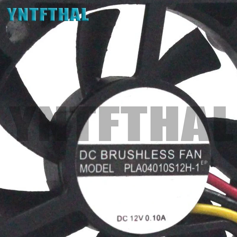 Nuevo para PLA04010S12H-1 DC 12V 0.10A 40x40x10MM ventilador enfriador de servidor de 3 cables - imagen 2
