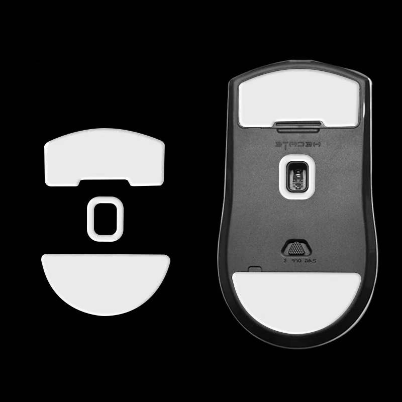 1 Juego de patines de ratón versión ICE, pies de ratón para Edifier HECATE G5M / G5M Pro PTFE, deslizadores de ratones lisos, borde de arco