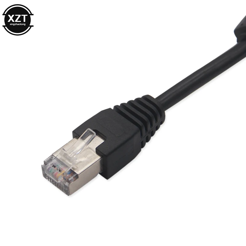 Divisor de red Ethernet RJ45, Cable de extensión extensor de plomo de red de transmisión estable, 1 macho a 2 hembra - imagen 5