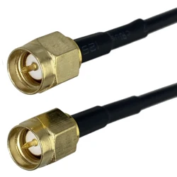 Cable Coaxial RG174 SMA Macho Para Antena - Alto Rendimiento