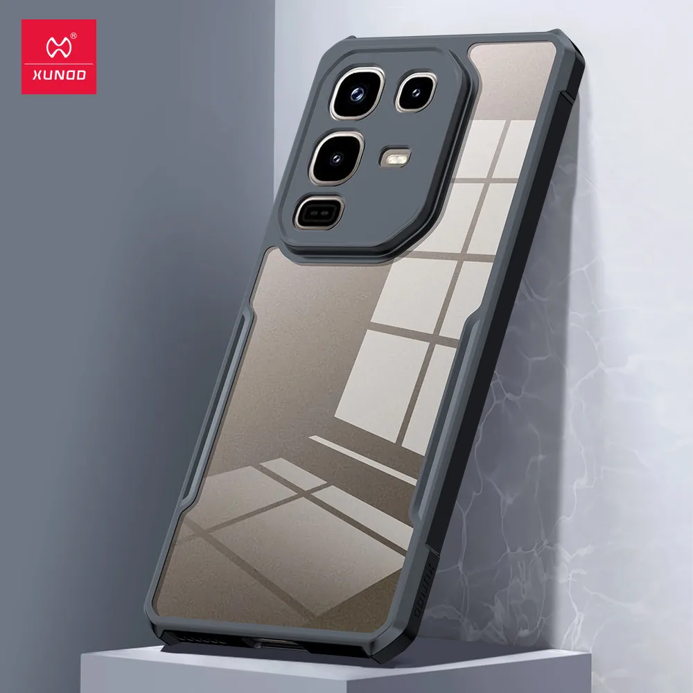 Para Infinix Note 50, 50 Pro 4G funda XUNDD Airbags a prueba de golpes PC dura transparente + funda protectora de TPU para teléfono - imagen 5