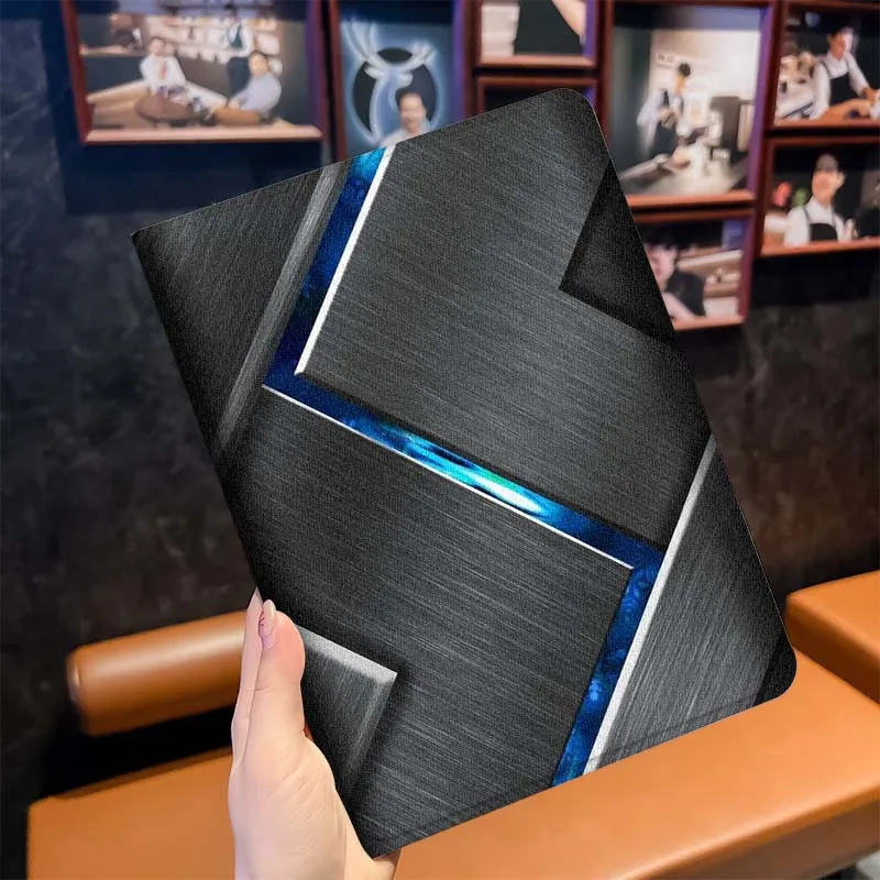 Impresión de arte metálico para Xiaomi Redmi Mi Pad 2 4 5 6 6s 7 8 11 12,5 12,4 11,2 8,7 SE Pro Plus Max funda para tableta - imagen 3