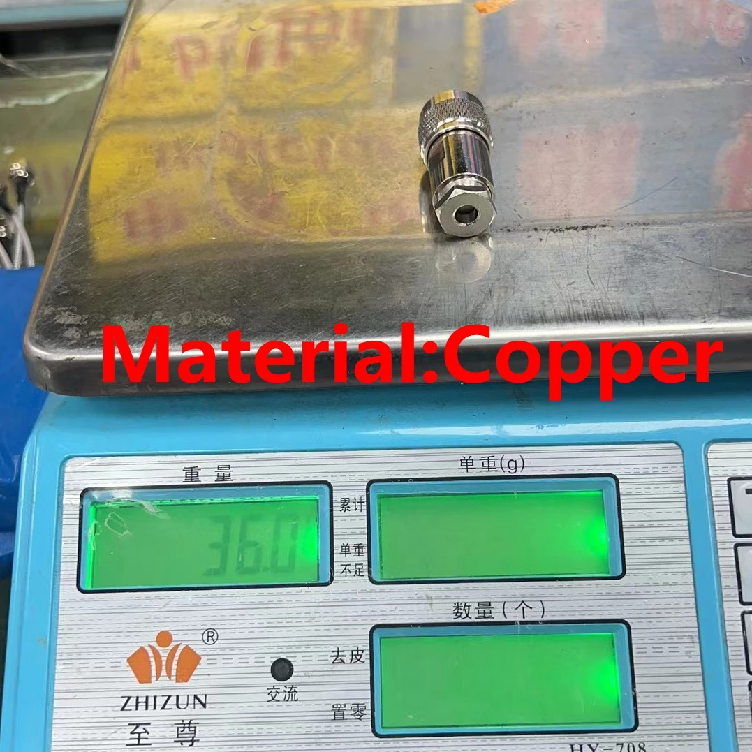 1-10 Uds PL259 UHF conector de abrazadera macho abrazadera de soldadura para RG5 RG6 LMR300 5DFB RG142 LMR400 Cable entrega rápida latón cobre - imagen 4