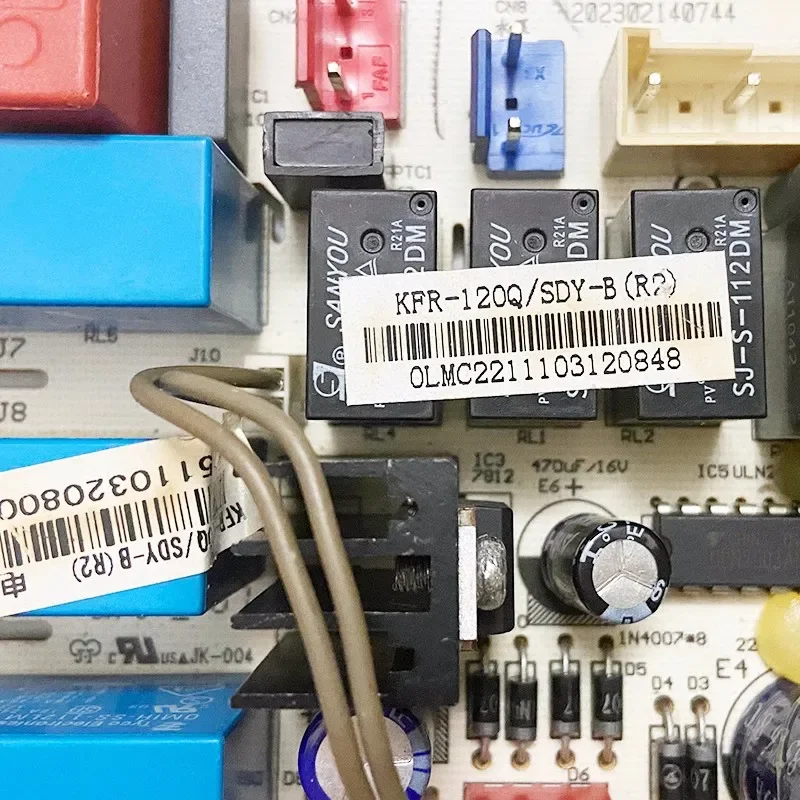 para el tablero de control mecánico y eléctrico KFR-120Q/SDY-B (R2) dentro de la placa principal de la unidad de techo del aire acondicionado - imagen 2