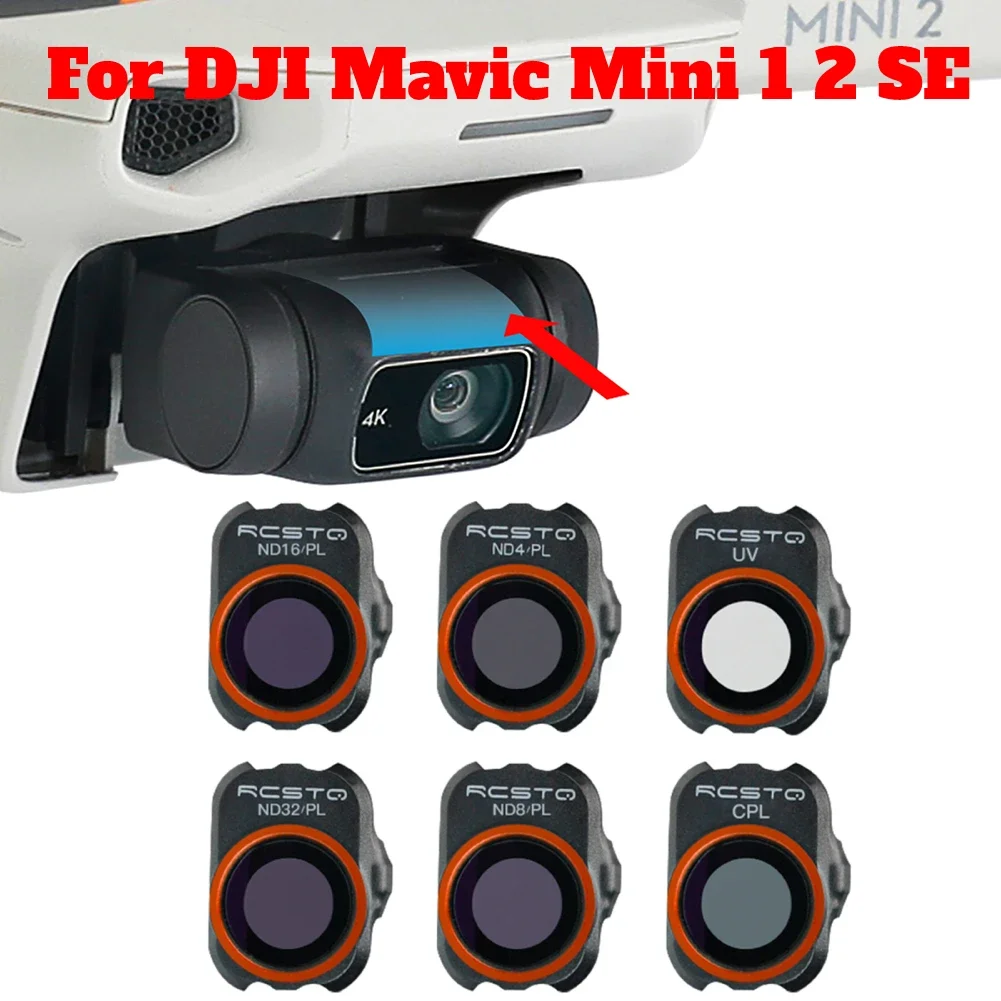 Filtro de lente de cámara DJI Mini 2 para Dron DJI Mavic MINI 1/2/SE, conjunto de filtros UV/CPL/4ND PL/8 ND PL/16ND PL/32 ND PL, accesorios nuevos